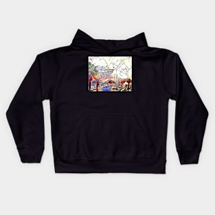 Kandinsky meets Cartagena, motif 3 Kids Hoodie